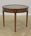 L57527: Round French Louis XVI Style Marble Top Ce