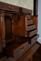 L65998EC: Italian Highly Inlaid Cylinder Secretary