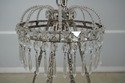 F65483EC: Crystal Prism Tiered Venetian Chandelier