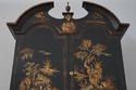 66008EC: Chinoiserie Paint Decorated Secretary Des