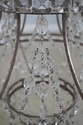 F65483EC: Crystal Prism Tiered Venetian Chandelier