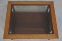 66040EC: STICKLEY Glass Top Mission Oak Coffee Tab