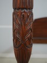 66512: HENKEL HARRIS Mahogany King Size Rice Carve
