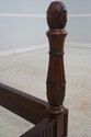 65422: HENKEL HARRIS Mahogany King Size Low Post B