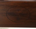 66512: HENKEL HARRIS Mahogany King Size Rice Carve