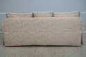 70452: ETHAN ALLEN Off White Damask Upholstered Ro