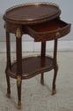 L70465: MAITLAND SMITH Mahogany Oval Boudoir Occas