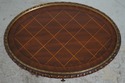 L70465: MAITLAND SMITH Mahogany Oval Boudoir Occas