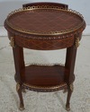 L70465: MAITLAND SMITH Mahogany Oval Boudoir Occas