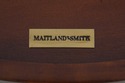 L70465: MAITLAND SMITH Mahogany Oval Boudoir Occas