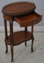 L70493: MAITLAND SMITH Mahogany Boudoir Oval Occas