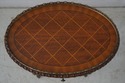 L70493: MAITLAND SMITH Mahogany Boudoir Oval Occas