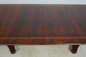 L70136: HENDERDON Large Flame Mahogany Top Dining 
