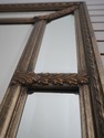 F70485: UTTERMOST Silver Finish Multi Beveled Pane