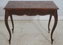 L70488: French Louis XV Style Walnut 1 Drawer Writ