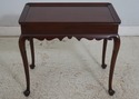 70455: HENKEL HARRIS Queen Anne Mahogany Tea Table