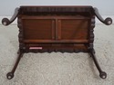 70455: HENKEL HARRIS Queen Anne Mahogany Tea Table
