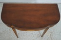 70460: Federal Style Mahogany Flip Top Hall Or Gam