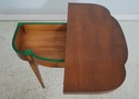 70460: Federal Style Mahogany Flip Top Hall Or Gam