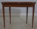 70460: Federal Style Mahogany Flip Top Hall Or Gam