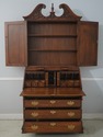 70437: HENKEL HARRIS Walnut 2 Piece Secretary Desk