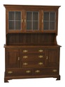 53848EC: STICKLEY Cherry 2 Piece China Hutch Cabin