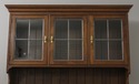 53848EC: STICKLEY Cherry 2 Piece China Hutch Cabin