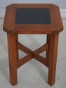 75342: Pair STICKLEY Arts & Crafts Cherry Granite 