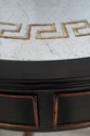 75382: JOHN RICHARD Regency Eglomise Mirror Drum T