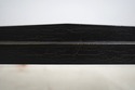 75383: Neoclassical Black Painted Finish 2 Tier Co