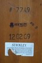 74577: STICKLEY Cherry Dining Room Table w. 2 Leav