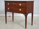 75375: BAKER 2 Drawer Mahogany Federal Style Serve