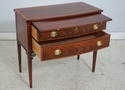 75375: BAKER 2 Drawer Mahogany Federal Style Serve