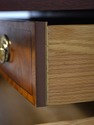 75375: BAKER 2 Drawer Mahogany Federal Style Serve