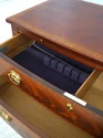 75375: BAKER 2 Drawer Mahogany Federal Style Serve