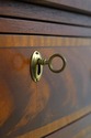 75375: BAKER 2 Drawer Mahogany Federal Style Serve