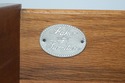 75375: BAKER 2 Drawer Mahogany Federal Style Serve