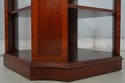 74699: KINDEL Mahogany Inlaid Side Table Bookshelf
