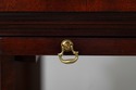 74699: KINDEL Mahogany Inlaid Side Table Bookshelf