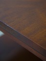 74699: KINDEL Mahogany Inlaid Side Table Bookshelf