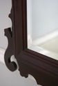 75451: STICKLEY Chippendale Cherry Beveled Glass M