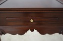 75449: HENKEL HARRIS Queen Anne Mahogany Tea Table