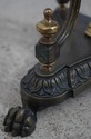 75493: Regency Style Brass Swan Base Occasional Ta