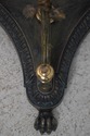 75493: Regency Style Brass Swan Base Occasional Ta