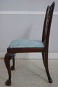 75392: Pair Antique English Carved Mahogany Side C