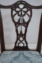 75392: Pair Antique English Carved Mahogany Side C