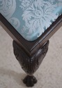 75392: Pair Antique English Carved Mahogany Side C