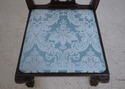 75392: Pair Antique English Carved Mahogany Side C