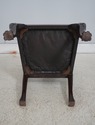 75392: Pair Antique English Carved Mahogany Side C