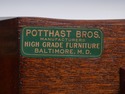 75313: POTTHAST Bench Made Inlaid Mahogany Sideboa
